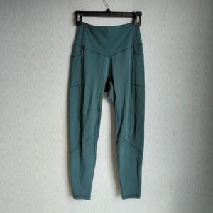 S.T.Y.L.E. Teal Leggings‎ Activewear Athletic Yoga Gym Small